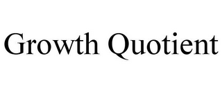 GROWTH QUOTIENT