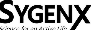 SYGENX SCIENCE FOR AN ACTIVE LIFE