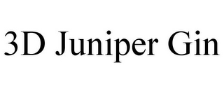 3D JUNIPER GIN