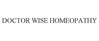 DOCTOR WISE HOMEOPATHY