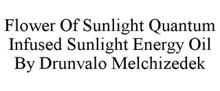 FLOWER OF SUNLIGHT QUANTUM INFUSED SUNLIGHT ENERGY OIL BY DRUNVALO MELCHIZEDEK