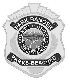 PARK RANGER PARKS-BEACHES COUNTY OF ORANGE CALIFORNIA