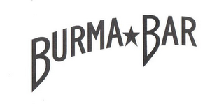BURMA BAR