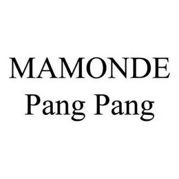 MAMONDE PANG PANG