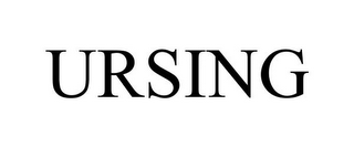 URSING