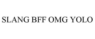 SLANG BFF OMG YOLO