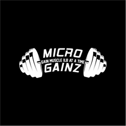 MICRO GAINZ GAIN MUSCLE 1LB AT A TIME