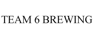 TEAM 6 BREWING