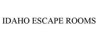 IDAHO ESCAPE ROOMS