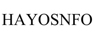 HAYOSNFO