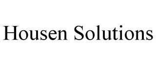 HOUSEN SOLUTIONS