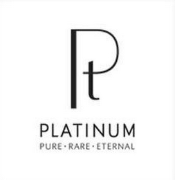 PT PLATINUM PURE · RARE · ETERNAL