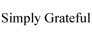 SIMPLY GRATEFUL