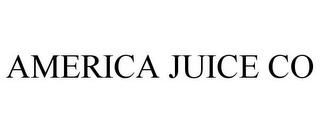 AMERICA JUICE CO