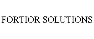 FORTIOR SOLUTIONS