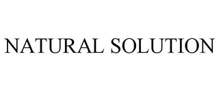 NATURAL SOLUTION