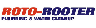 ROTO-ROOTER PLUMBING & WATER CLEANUP