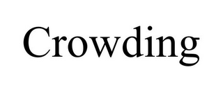 CROWDING