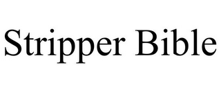 STRIPPER BIBLE