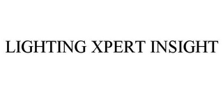 LIGHTING XPERT INSIGHT