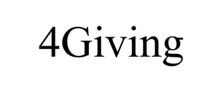 4GIVING