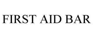 FIRST AID BAR