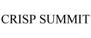 CRISP SUMMIT