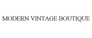 MODERN VINTAGE BOUTIQUE