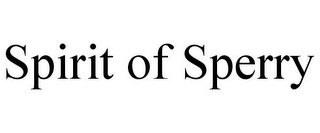 SPIRIT OF SPERRY