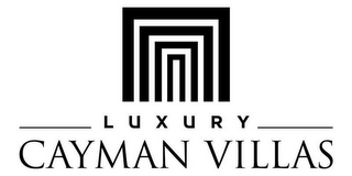 LUXURY CAYMAN VILLAS