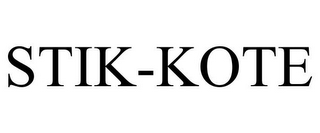 STIK-KOTE