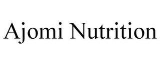 AJOMI NUTRITION