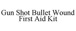 GUN SHOT BULLET WOUND FIRST AID KIT