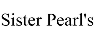 SISTER PEARL'S