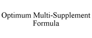 OPTIMUM MULTI-SUPPLEMENT FORMULA