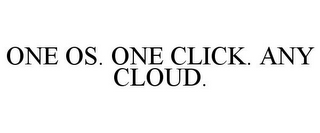 ONE OS. ONE CLICK. ANY CLOUD.