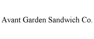 AVANT GARDEN SANDWICH CO.