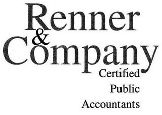 RENNER & COMPANY CERTIFIED PUBLIC ACCOUNTANTS