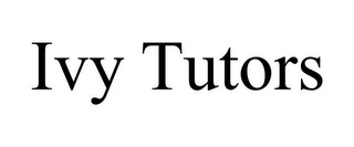 IVY TUTORS