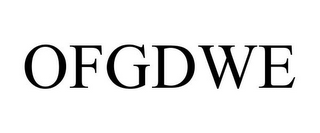 OFGDWE
