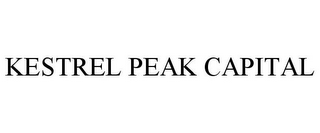 KESTREL PEAK CAPITAL