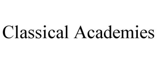 CLASSICAL ACADEMIES