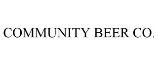 COMMUNITY BEER CO.