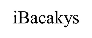 IBACAKYS