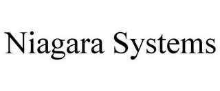 NIAGARA SYSTEMS