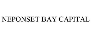 NEPONSET BAY CAPITAL