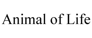 ANIMAL OF LIFE