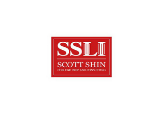 SSLI SCOTT SHIN COLLEGE PREP AND CONSULTING