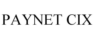 PAYNET CIX