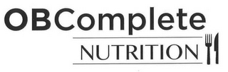 OBCOMPLETE NUTRITION